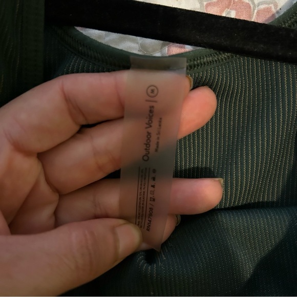 Outdoor Voices SeamlessRib bra Square Neck Bra - Picture 10 of 10